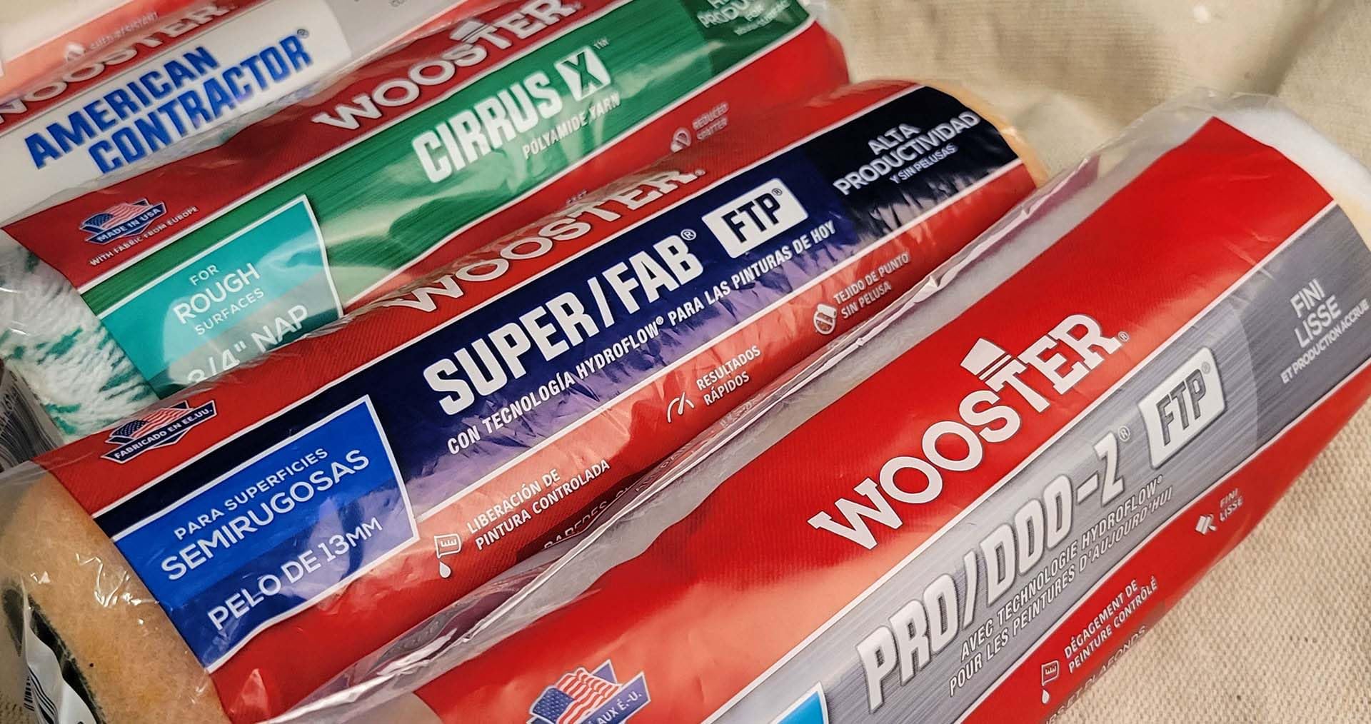 Amazon.com: Wooster Super Doo-Z Roller Cover Polypropylene 3/16